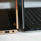 Both systems have the same number of USB ports, but the HP opted to go with two USB-C with Thunderbolt 3 and one USB Type-A (plus HDMI), while Dell gets by with three USB-C (two with Thunderbolt 3) and an included USB-A to C dongle.